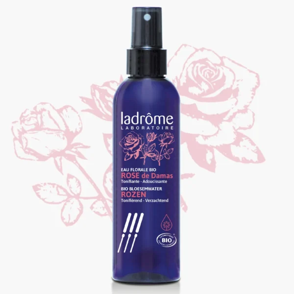 Hydrolaat rozen (damascusroos) Ladrôme bio 200 ml