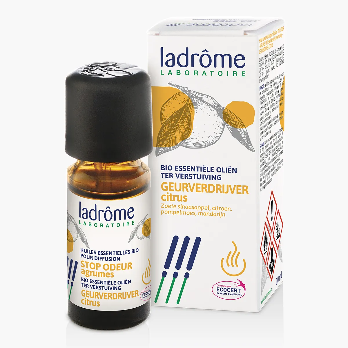 Synergie geurverdrijver citrus bio - Ladrôme