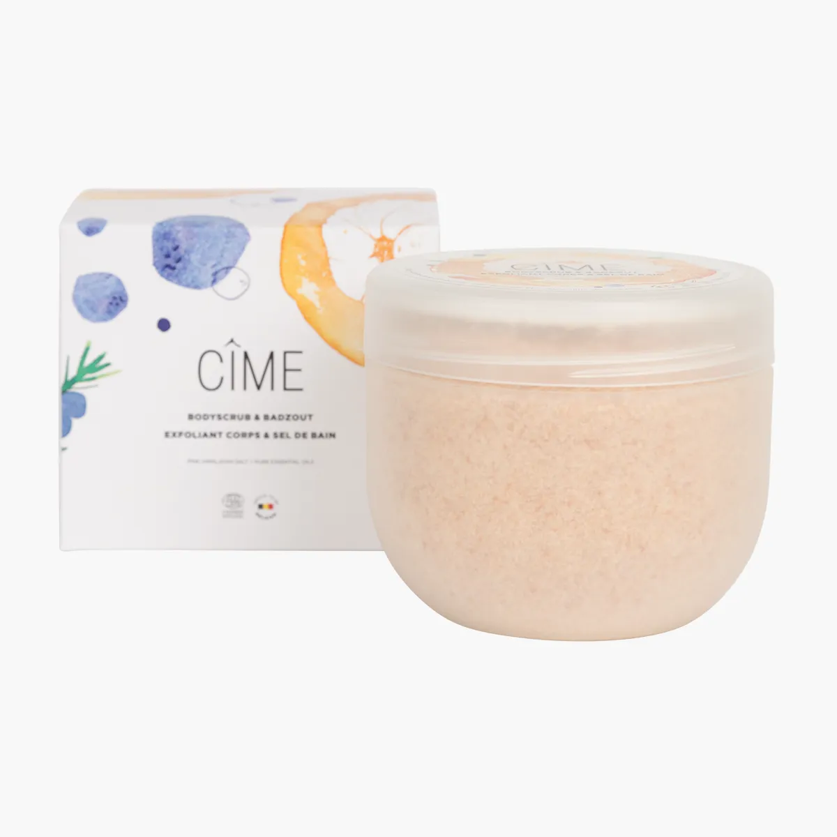 CÎME Magnificent Mandarine Bodyscrub & badzout