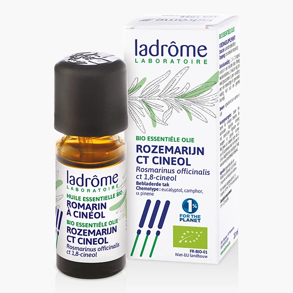 Ladrome bio Rozemarijn CT cineol essentiële olie