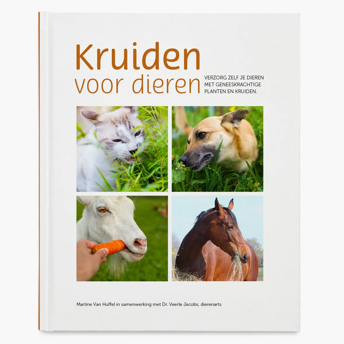 Boek: Kruiden voor dieren van Martine Van Huffel