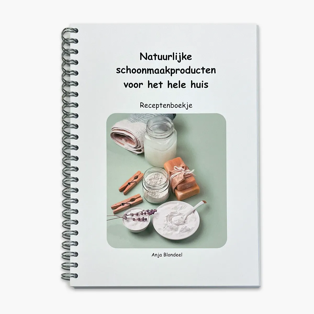 Boek: Natuurlijke schoonmaakproducten voor het hele huis van Anja Blondeel