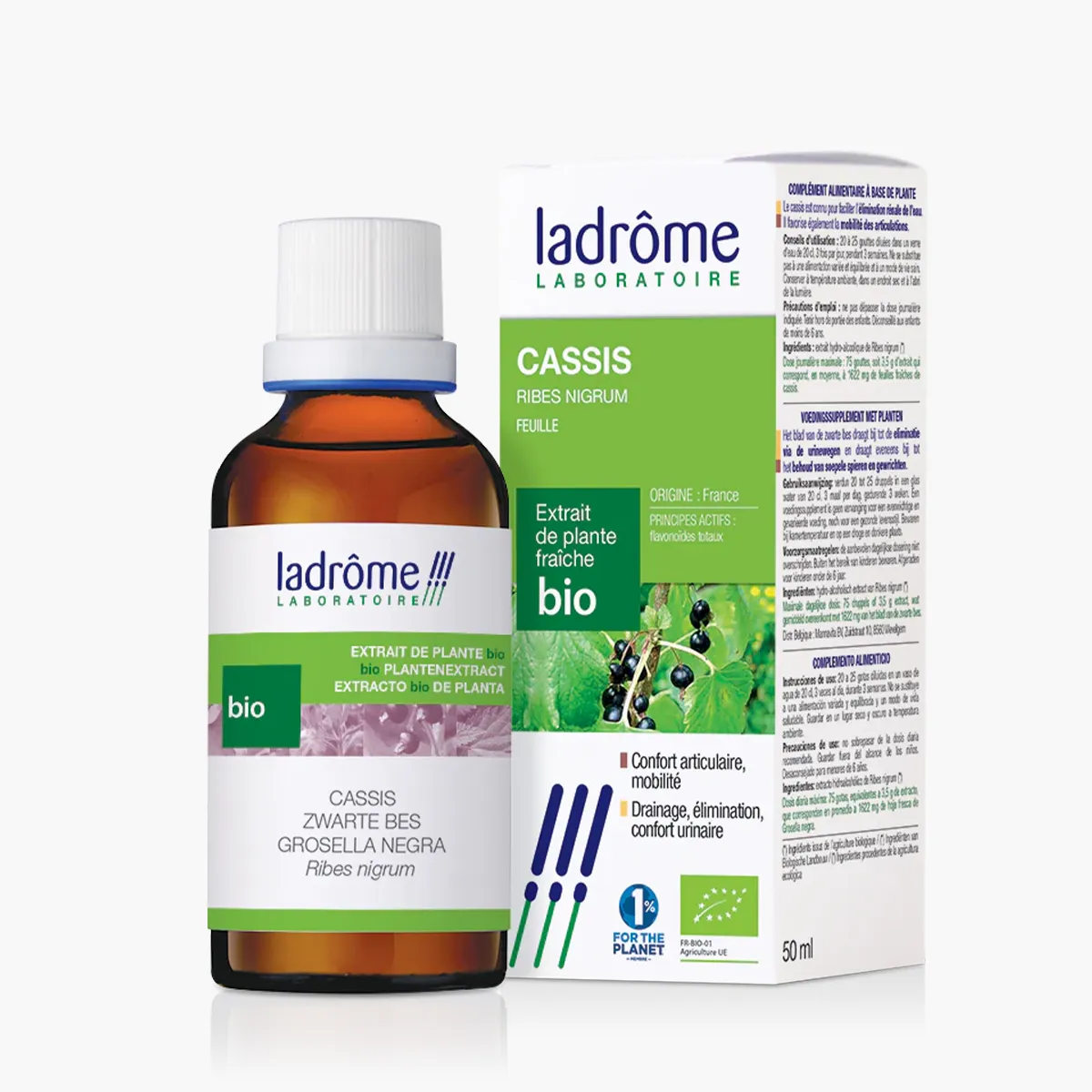 Zwarte bes tinctuur bio - Ladrôme