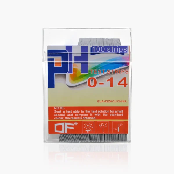 pH-indicator strips - pH 0-14 - 100 stuks